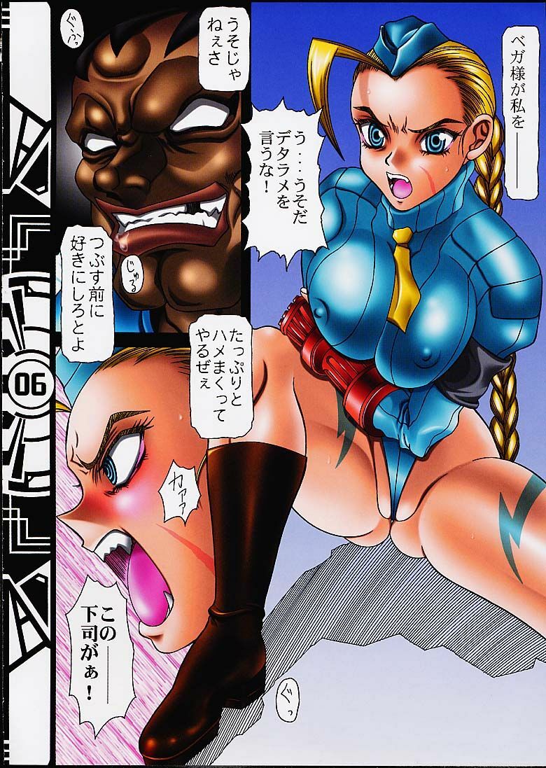 (C60) [Shiroganeya (Ginseiou)] Kilometer 10 All Color SPECIAL (Street Fighter) page 5 full