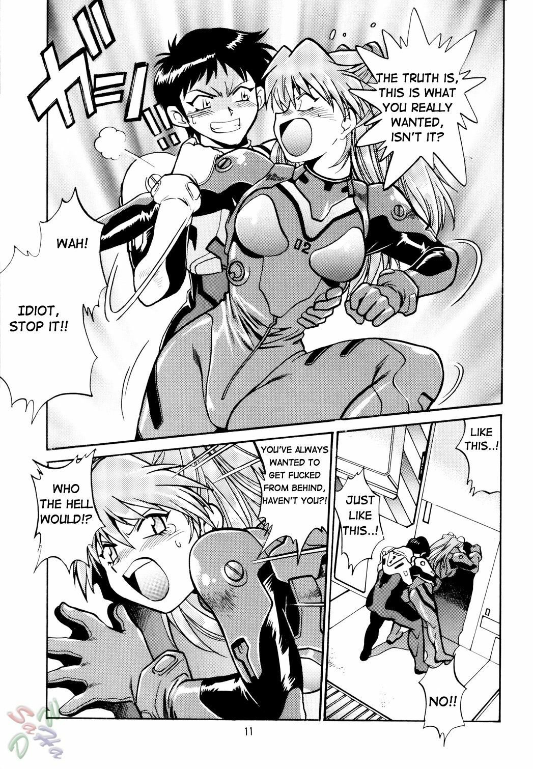 (CR34) [Studio Katsudon (Manabe Jouji)] Plug Suit Fetish (Neon Genesis Evangelion) [English] {D-W} page 11 full