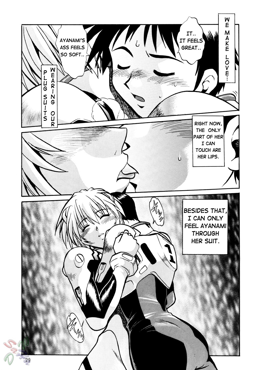 (CR34) [Studio Katsudon (Manabe Jouji)] Plug Suit Fetish (Neon Genesis Evangelion) [English] {D-W} page 29 full