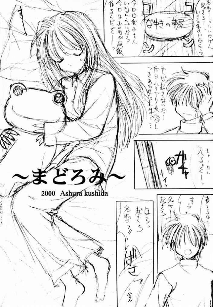 (CR28) [Ashuraya (Kushida Ashura)] Ninjin Suki da mon (Kanon) page 4 full