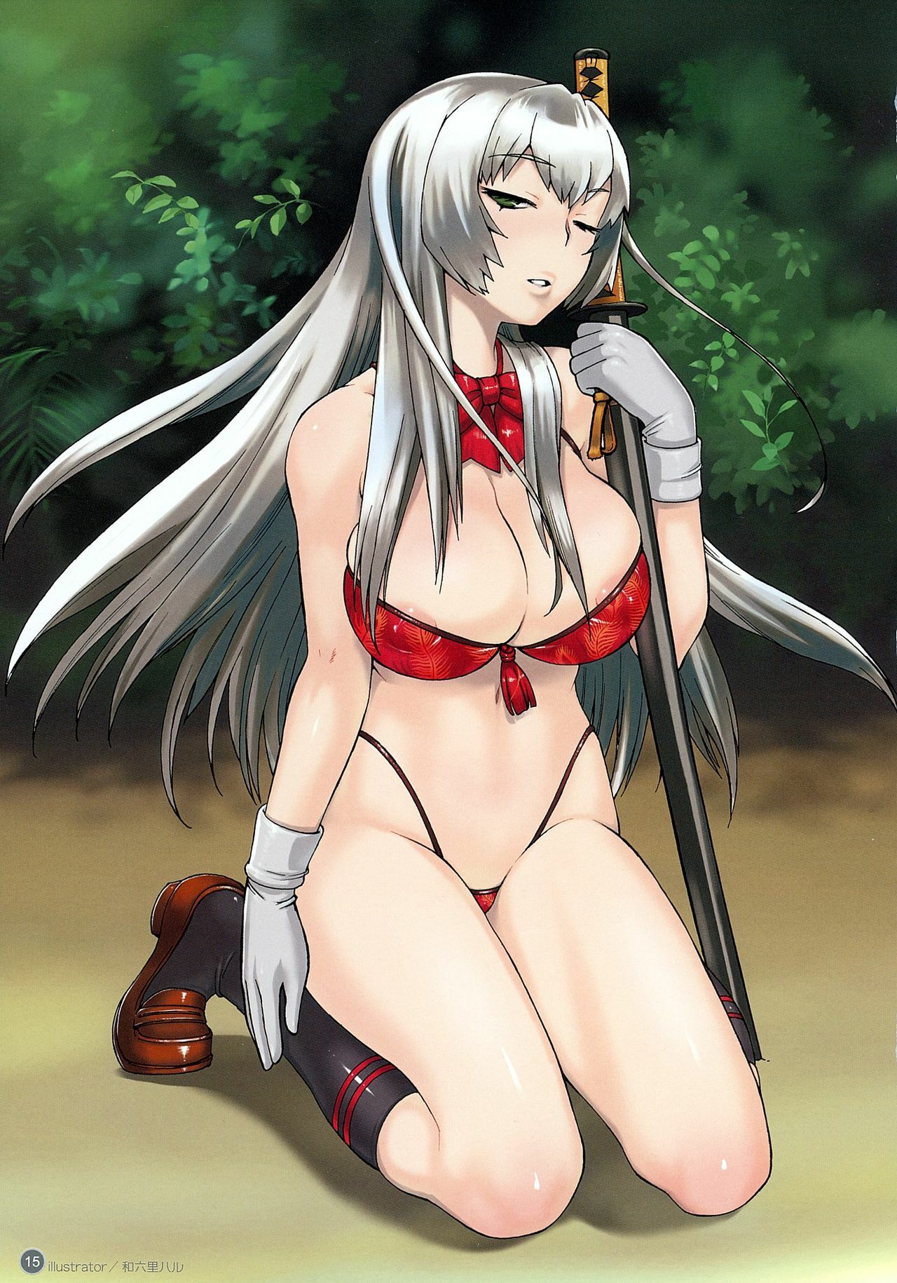 [TORANOANA] Ikkitousen Dragon Destiny Offical Visual Fan Book page 14 full