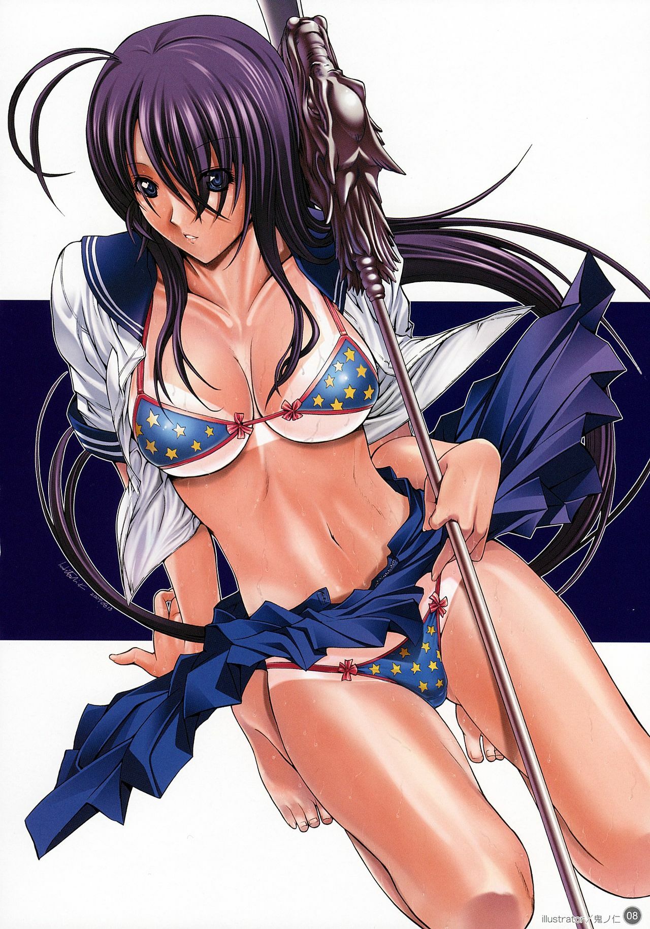 [TORANOANA] Ikkitousen Dragon Destiny Offical Visual Fan Book page 7 full