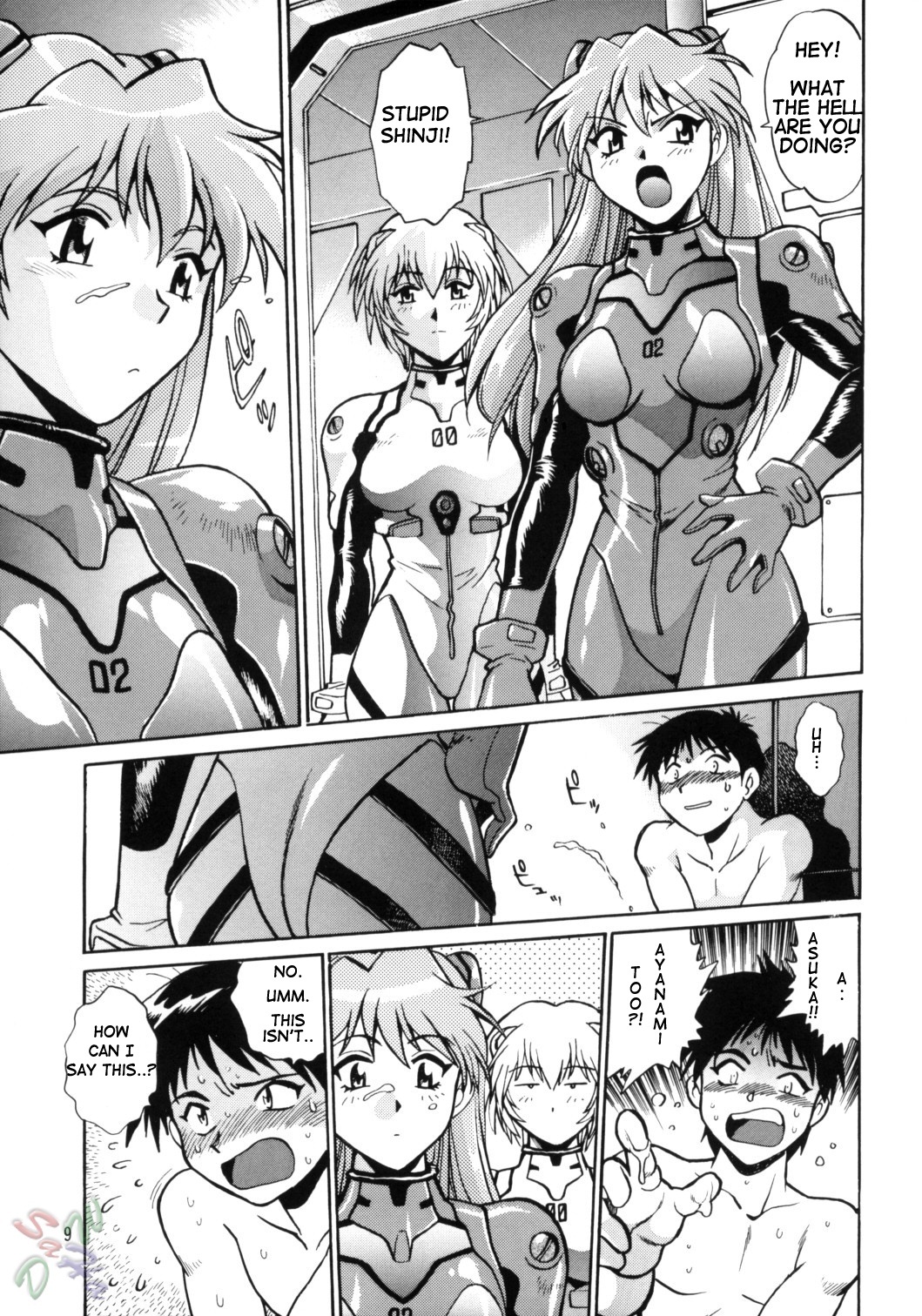 (C66) [Studio Katsudon (Manabe Jouji)] Plug Suit Fetish Vol. 2 (Neon Genesis Evangelion) [English] {D-W} page 9 full