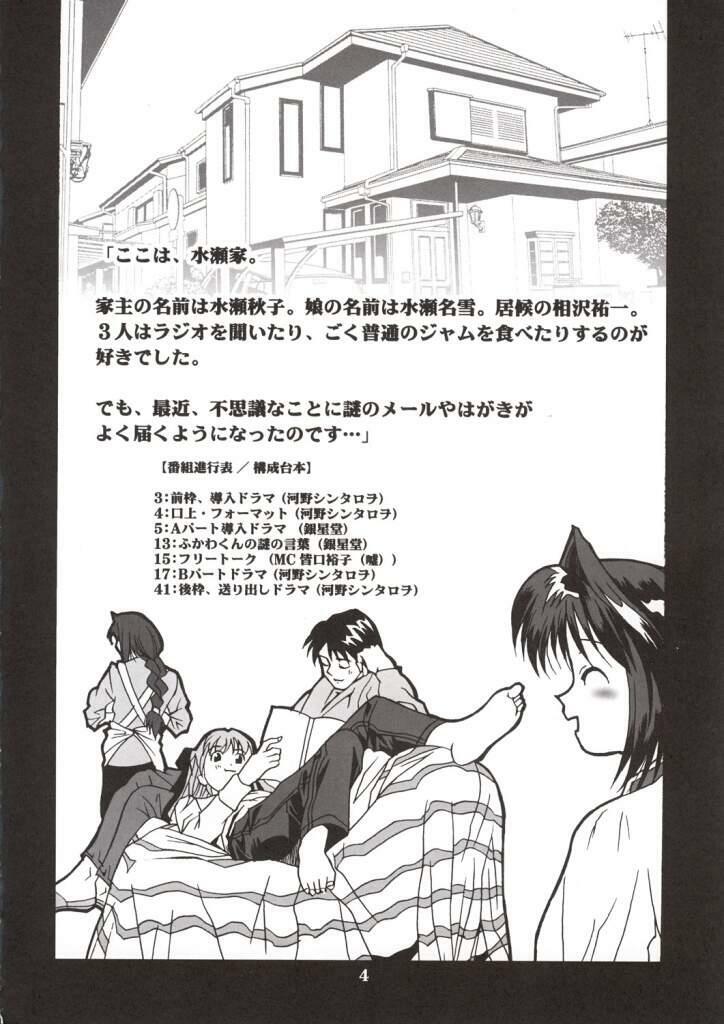 (C63) [Mari-chan FC (Ginseidou, Kouno Shintarou)] Radio Minase Panty (Kanon) page 3 full