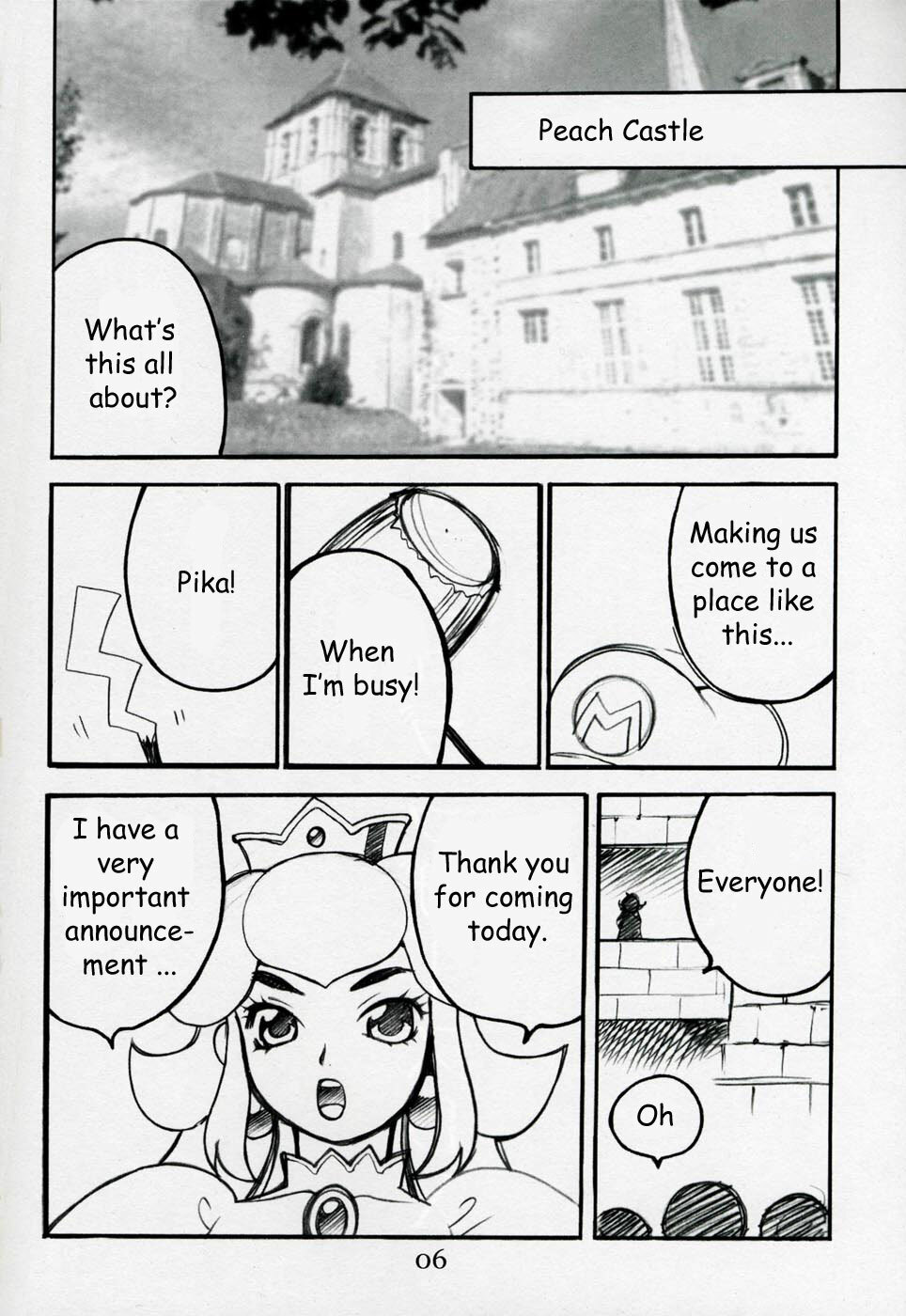 (C62) [SHALLOT COCO (Yukiyanagi)] Yukiyanagi no Hon Vol. 4 Double Princesses (Super Mario Brothers, The Legend Of Zelda, Vampiyan Kids) [English] [EHT] page 5 full