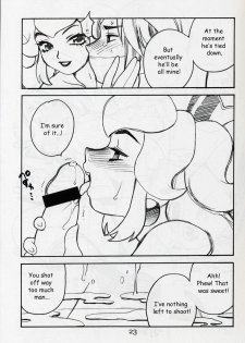 (C62) [SHALLOT COCO (Yukiyanagi)] Yukiyanagi no Hon Vol. 4 Double Princesses (Super Mario Brothers, The Legend Of Zelda, Vampiyan Kids) [English] [EHT] - page 22