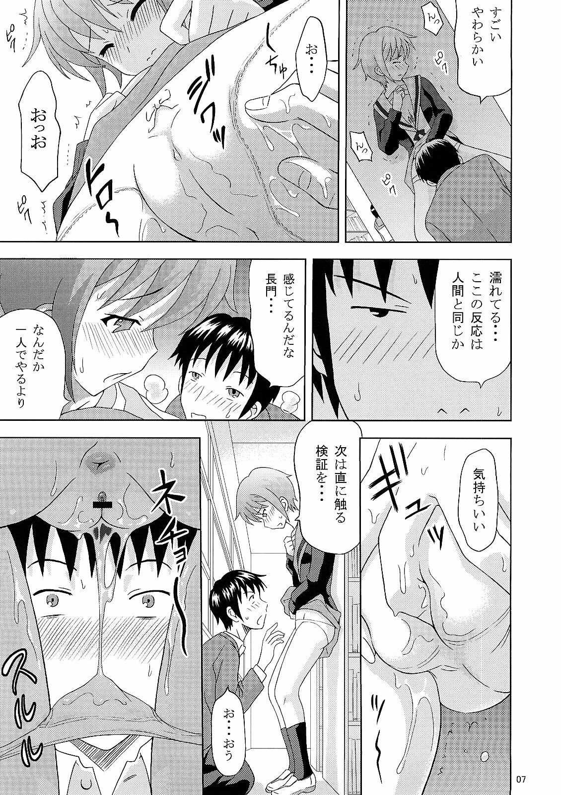 (C73) [Gagaken (Mahiruno Kagerou)] Nagato Yuki no Nikuyoku (Suzumiya Haruhi no Yuuutsu) page 6 full