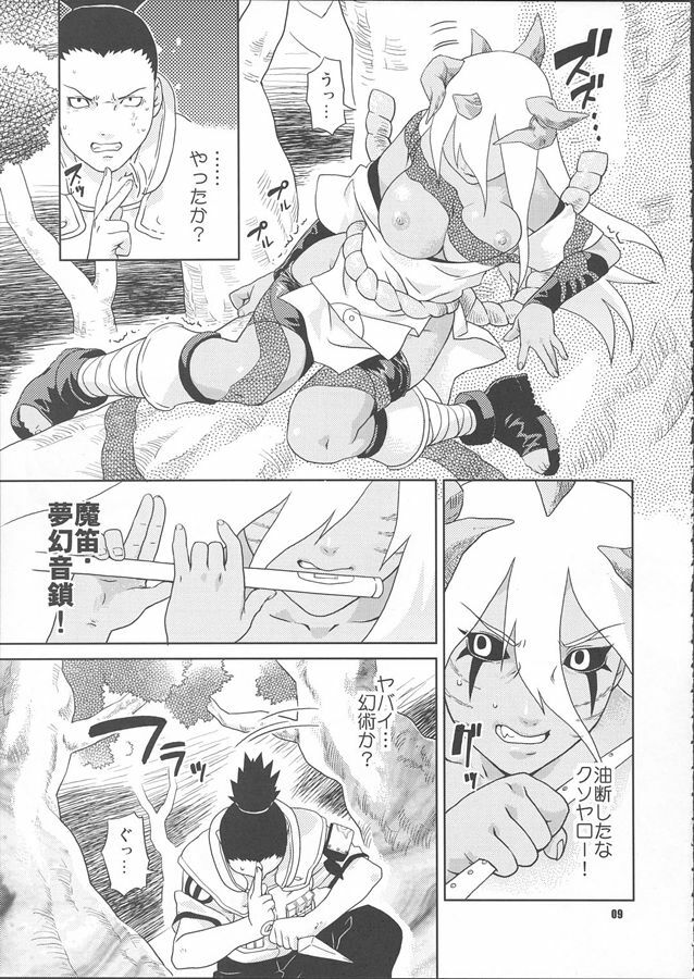 (C68) [NEKOMATAYA (Nekomata Naomi)] Nakisuna no Yoru (Naruto) page 9 full