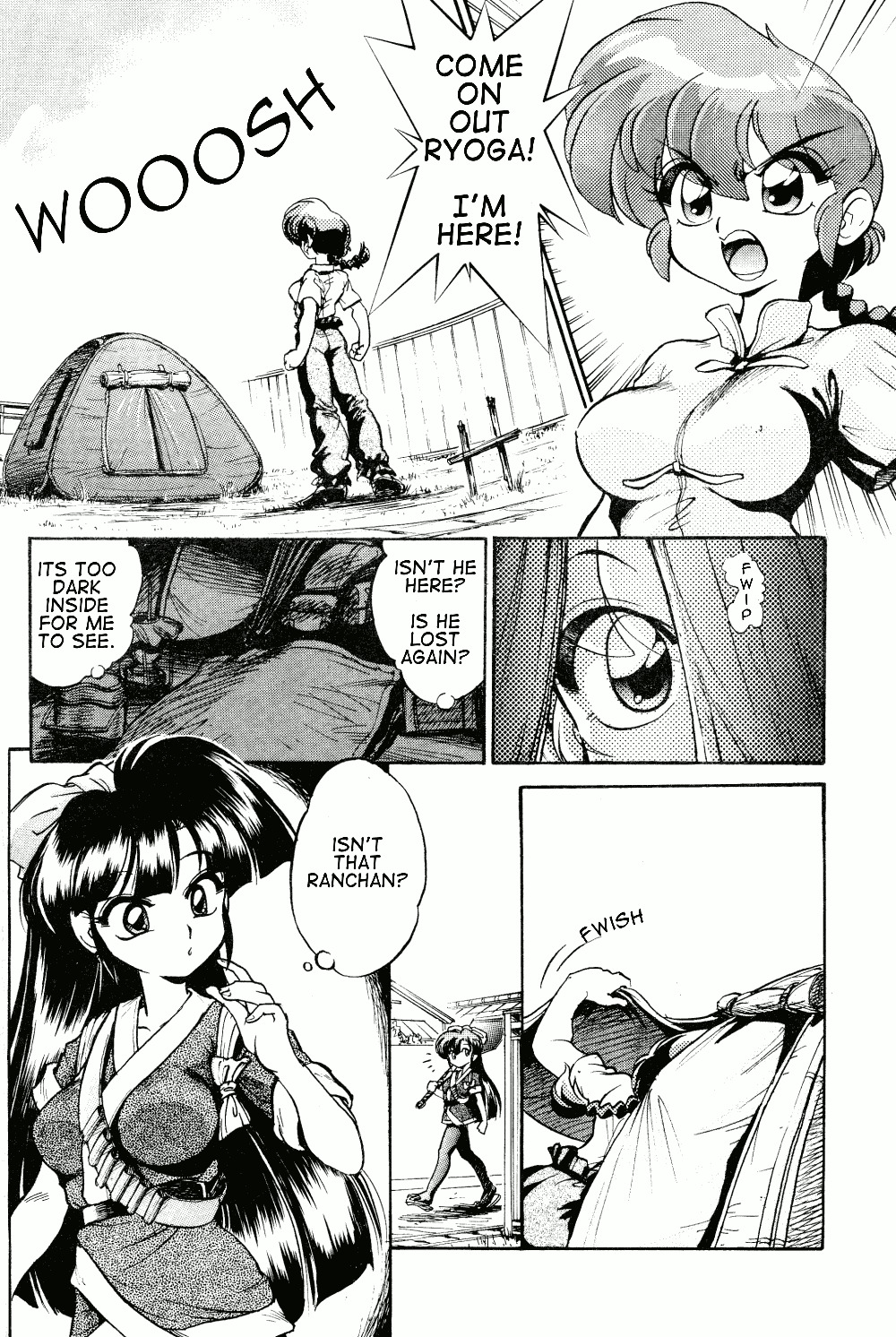 (C67) [...Mou Ii Desu. (Jinmu Hirohito)] Okonomi Yaki Teishoku Tokumori Koi Kuchi (Ranma 1/2) [English] [Satori Hino] page 5 full