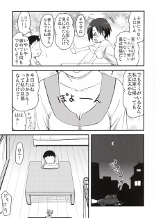 [Shin Hijiridou Honpo (Hijiri Tsukasa)] Konata ga Matsu Izumi-ke Chichi ga Inuma no Ippaku Futsuka (Lucky Star) - page 10