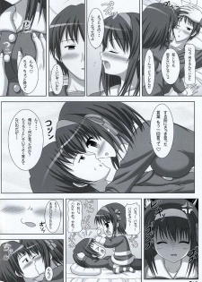 (C73) [Turning Point (Uehiro)] Harukyon no Ecchi Hon 6 (The Melancholy of Haruhi Suzumiya) - page 9