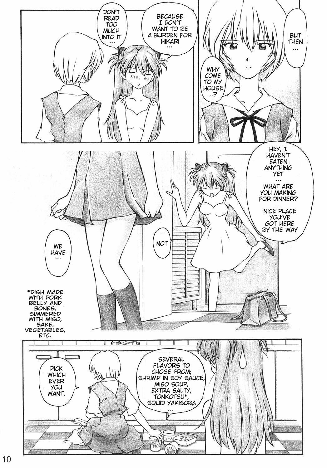 (C66) [TENGU NO TSUZURA (Kuro Tengu)] YAMMY? (Neon Genesis Evangelion) [English] page 9 full