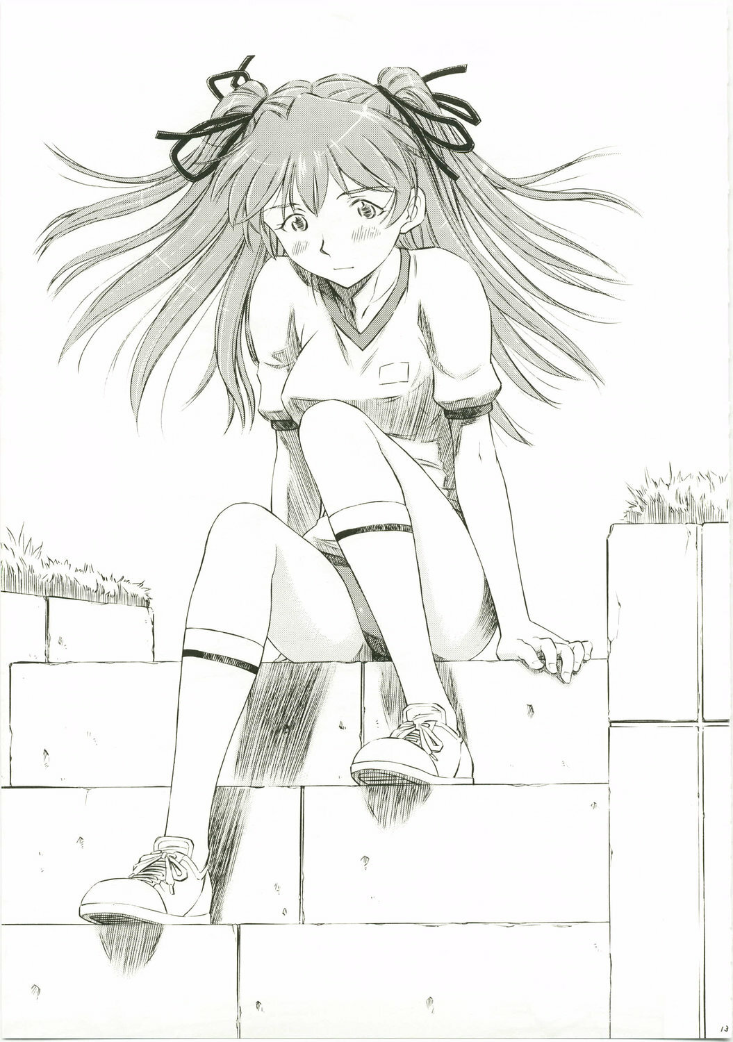(C73) [Studio Wallaby (Kura Oh)] Asuka Richness Black (Neon Genesis Evangelion) page 13 full