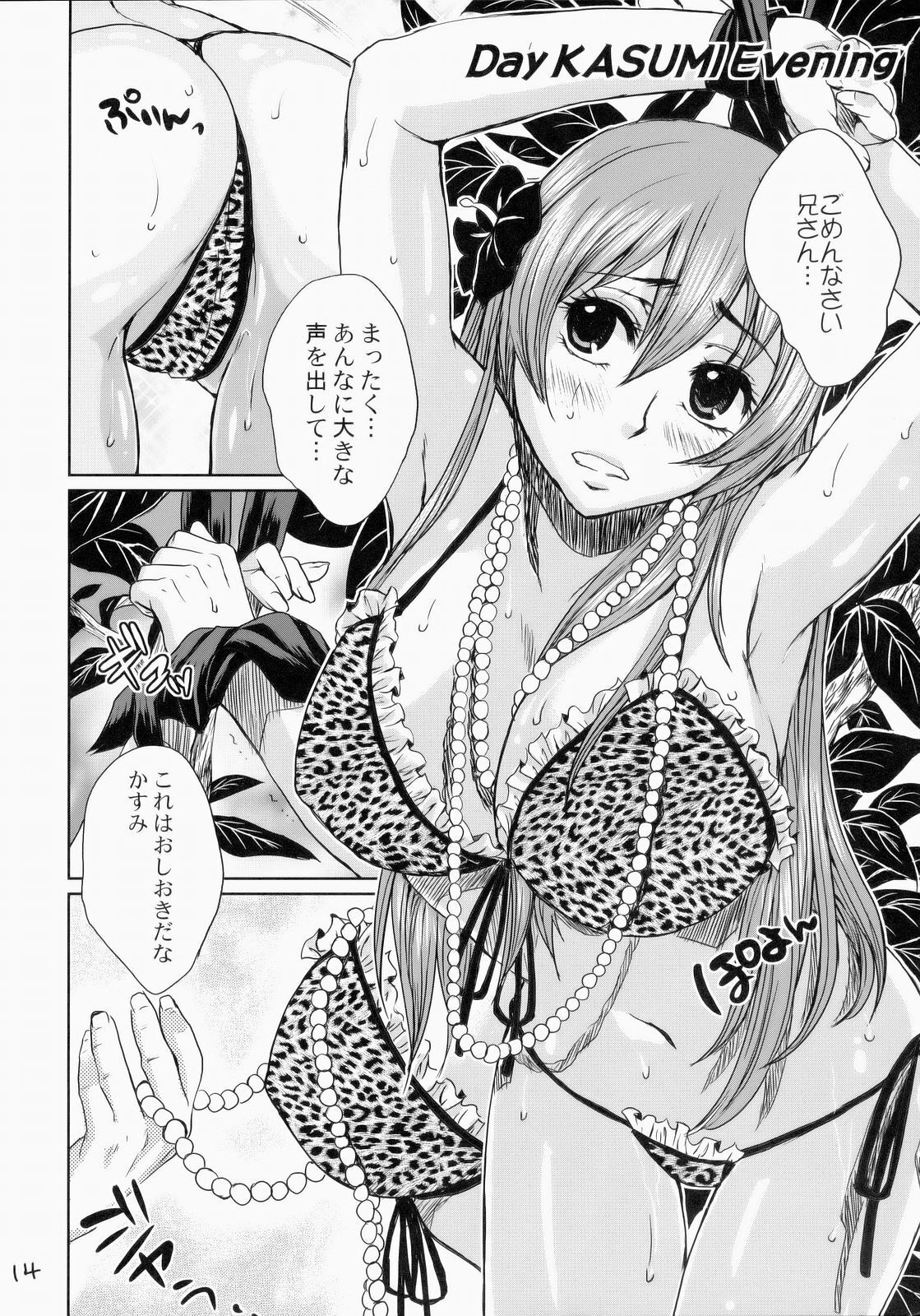 (C73) [Todd Special (Todd Oyamada)] Beach Pai! Kasumi-chan Pink (Dead or Alive Xtreme Beach Volleyball) page 13 full