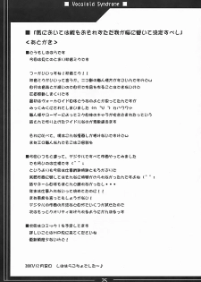 (C73) [Hard Puncher Maniax (Shibahara Gocho)] Vocaloid Shoukougun (VOCALOID2) - page 24