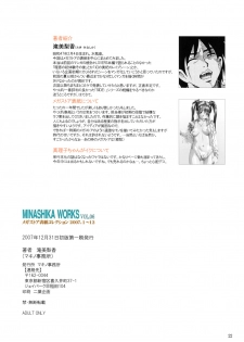 (C73) [Makino Jimusho (Taki Minashika)] MINASHIKA WORKS Vol 06 Megastore Cover Collection 2007.1~12 - page 21