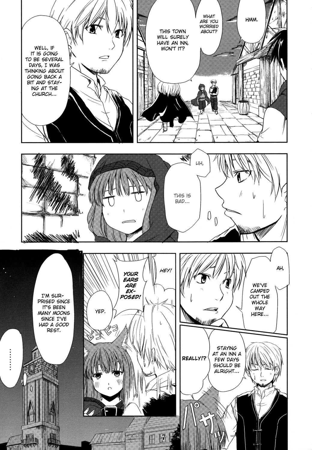 (Mimiket 16) [Neko no Paraiso (Neko no Te)] Ookami no Enbukyoku | Waltz of the Wolf (Spice and Wolf) [English] [Tail Feel so Good] page 7 full