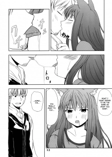 (Mimiket 16) [Neko no Paraiso (Neko no Te)] Ookami no Enbukyoku | Waltz of the Wolf (Spice and Wolf) [English] [Tail Feel so Good] - page 12