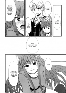 (Mimiket 16) [Neko no Paraiso (Neko no Te)] Ookami no Enbukyoku | Waltz of the Wolf (Spice and Wolf) [English] [Tail Feel so Good] - page 20