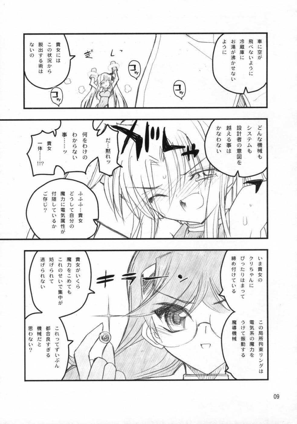 (C73) [Akai Marlboro (Aka Marl)] Fate-san Mae kara Ushiro kara (Mahou Shoujo Lyrical Nanoha) page 8 full