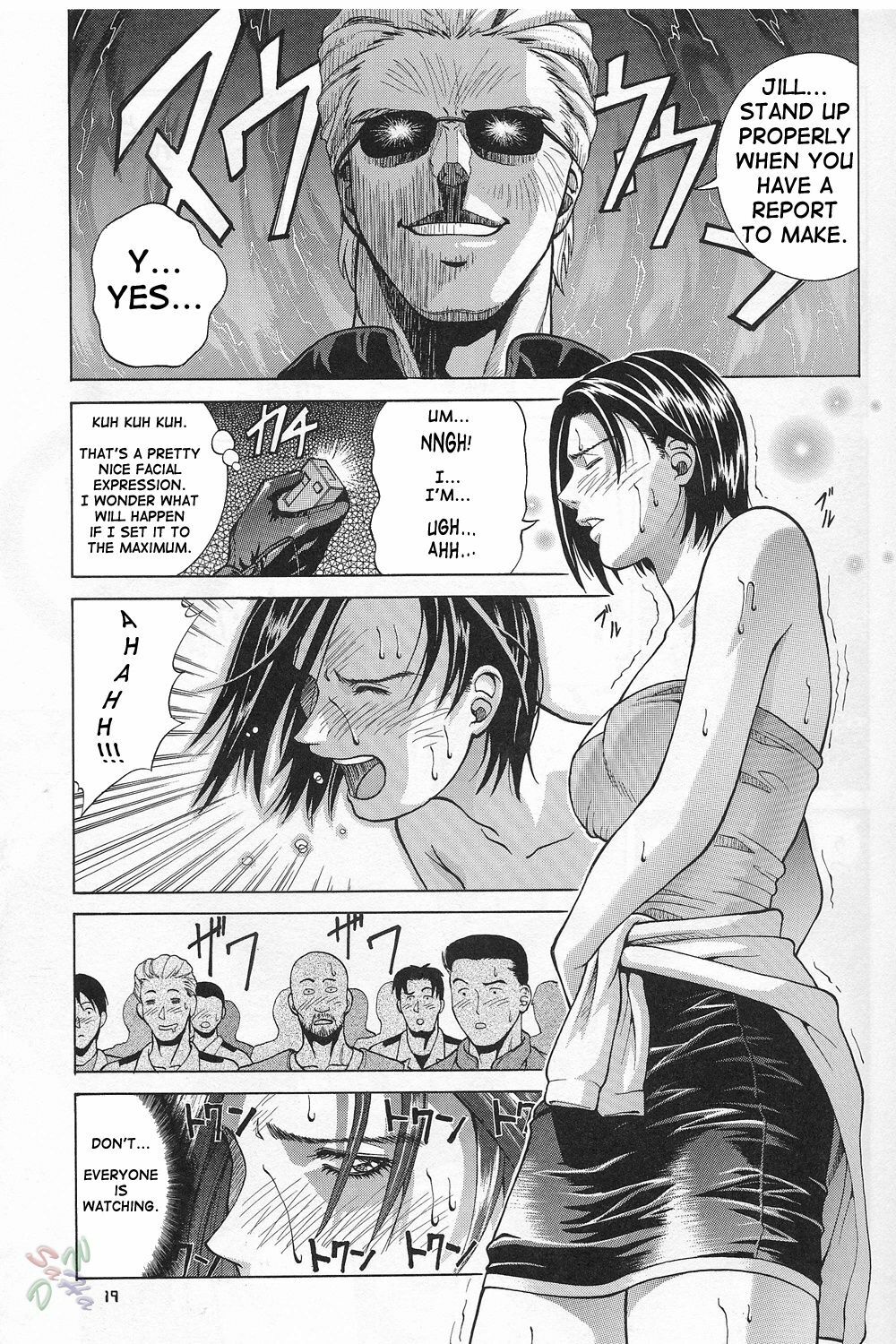 [Human High-Light Film (Jacky Knee de Ukashite Punch x2 Summer de GO!)] Jill Valentine (Resident Evil) [English] [SaHa] page 19 full