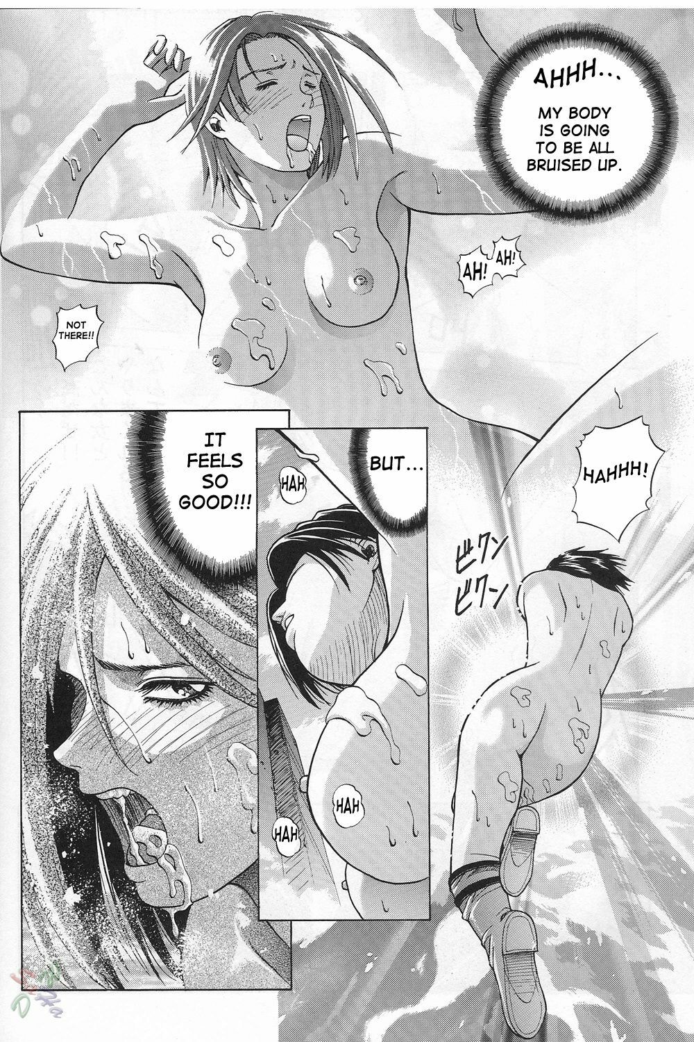 [Human High-Light Film (Jacky Knee de Ukashite Punch x2 Summer de GO!)] Jill Valentine (Resident Evil) [English] [SaHa] page 48 full