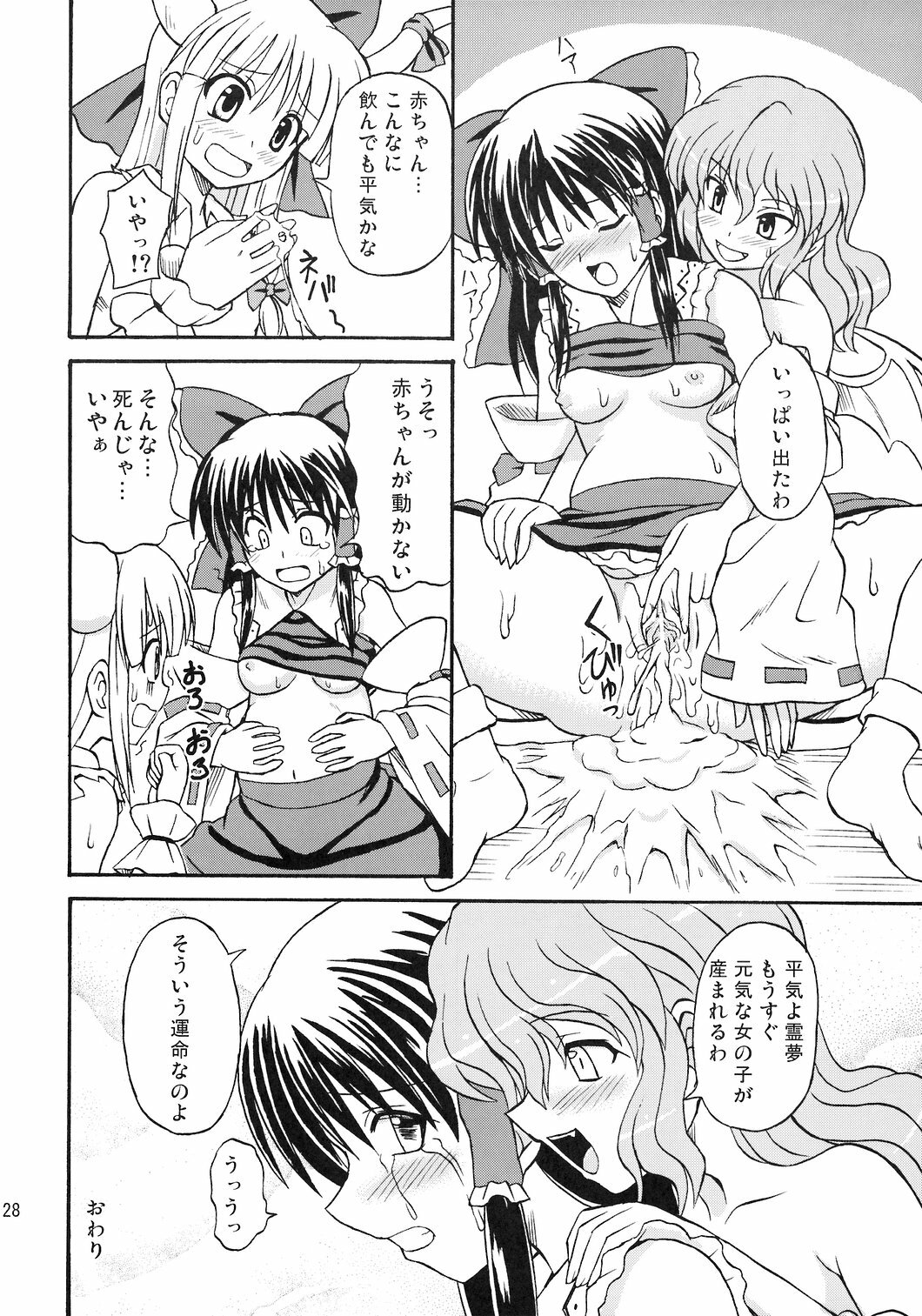 (Reitaisai 4) [Takakuya (Takaku Toshihiko)] Touhou Youjo Ranbu 8 (Touhou Project) page 29 full