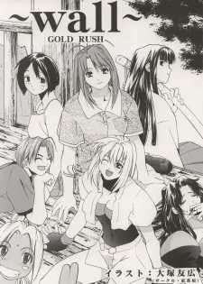 (C57) [GOLD RUSH (Suzuki Address)] ~wall~ (Excel Saga, Love Hina) - page 2