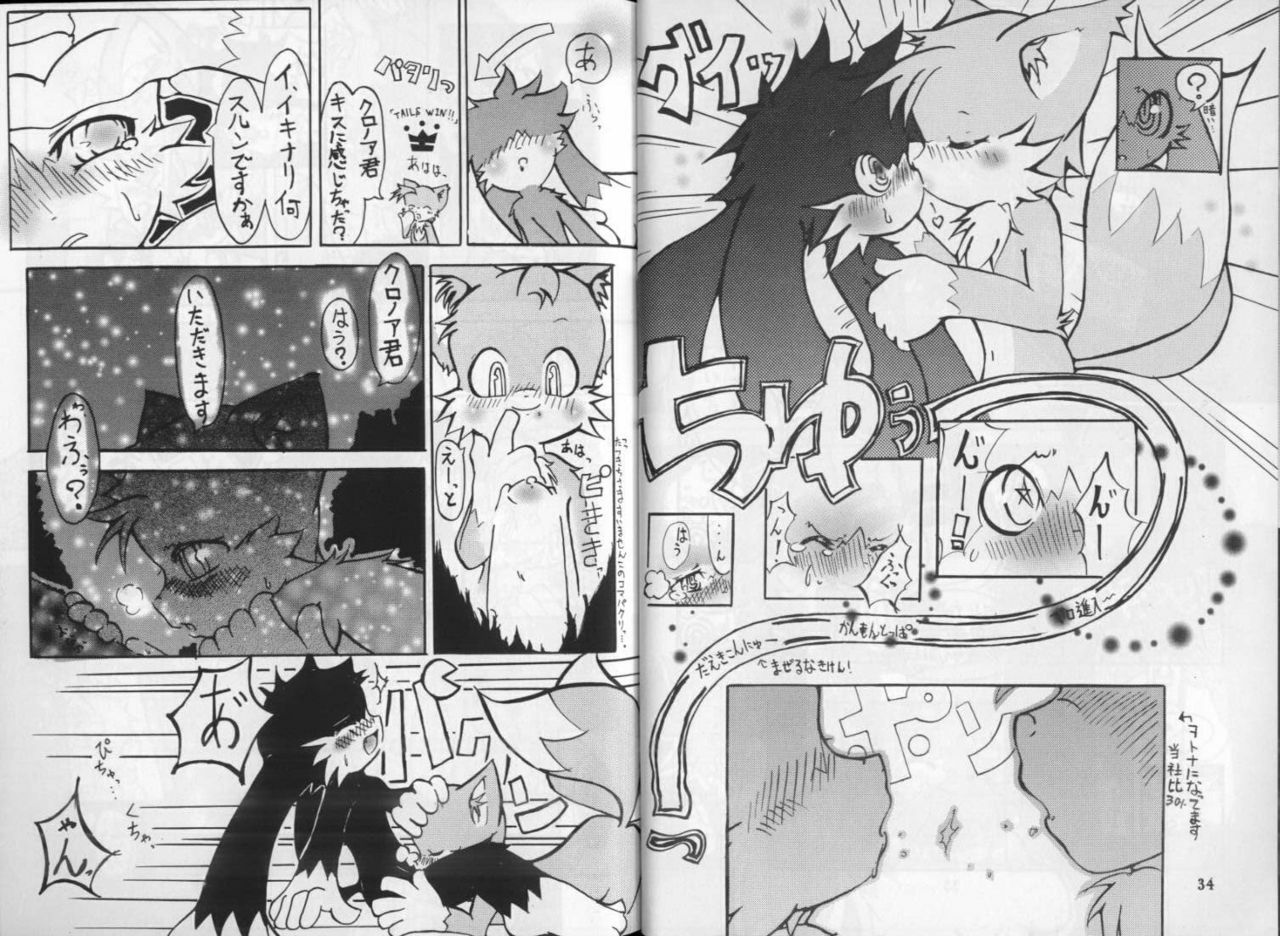 Klonoa & Tails (Furry) (Yaoi) page 4 full