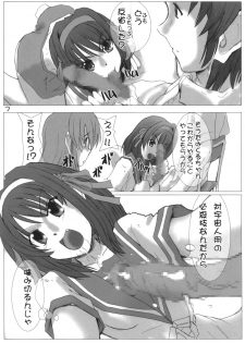 (SC32) [Burning Hammer (Fukui Sora)] Desho Desho (Suzumiya Haruhi no Yuuutsu) - page 6
