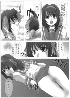 (SC32) [Burning Hammer (Fukui Sora)] Desho Desho (Suzumiya Haruhi no Yuuutsu) - page 9