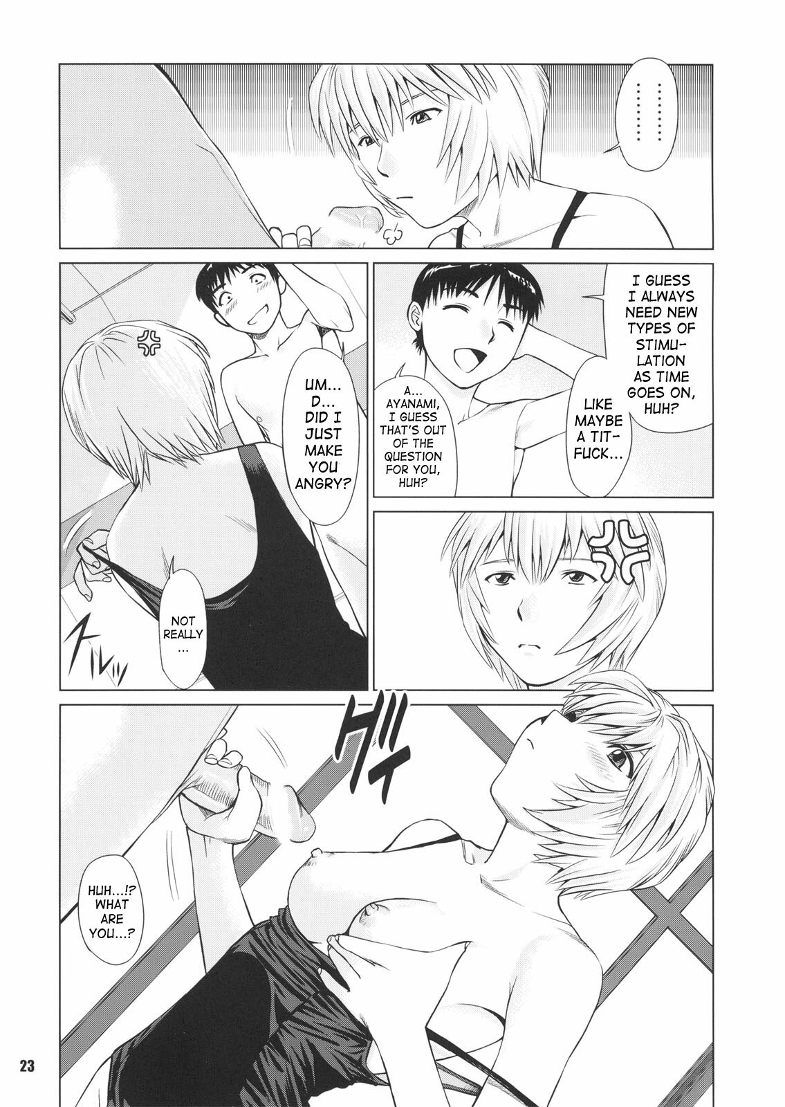 (C72) [RPG COMPANY2 (usi)] Ayanami no Okage | Thanks to Ayanami... (Neon Genesis Evangelion) [English] [SaHa] page 22 full