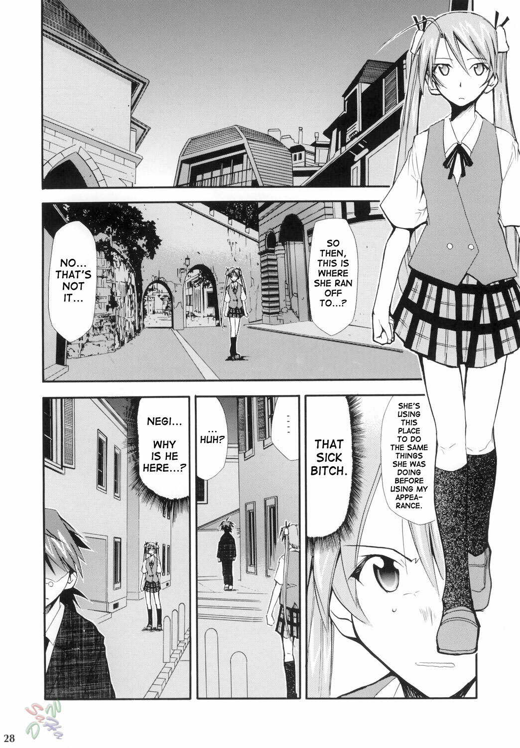 (Comic Castle 2006) [Studio Kimigabuchi (Kimimaru)] Negimaru! 4 (Mahou Sensei Negima!) [English] [SaHa] page 27 full