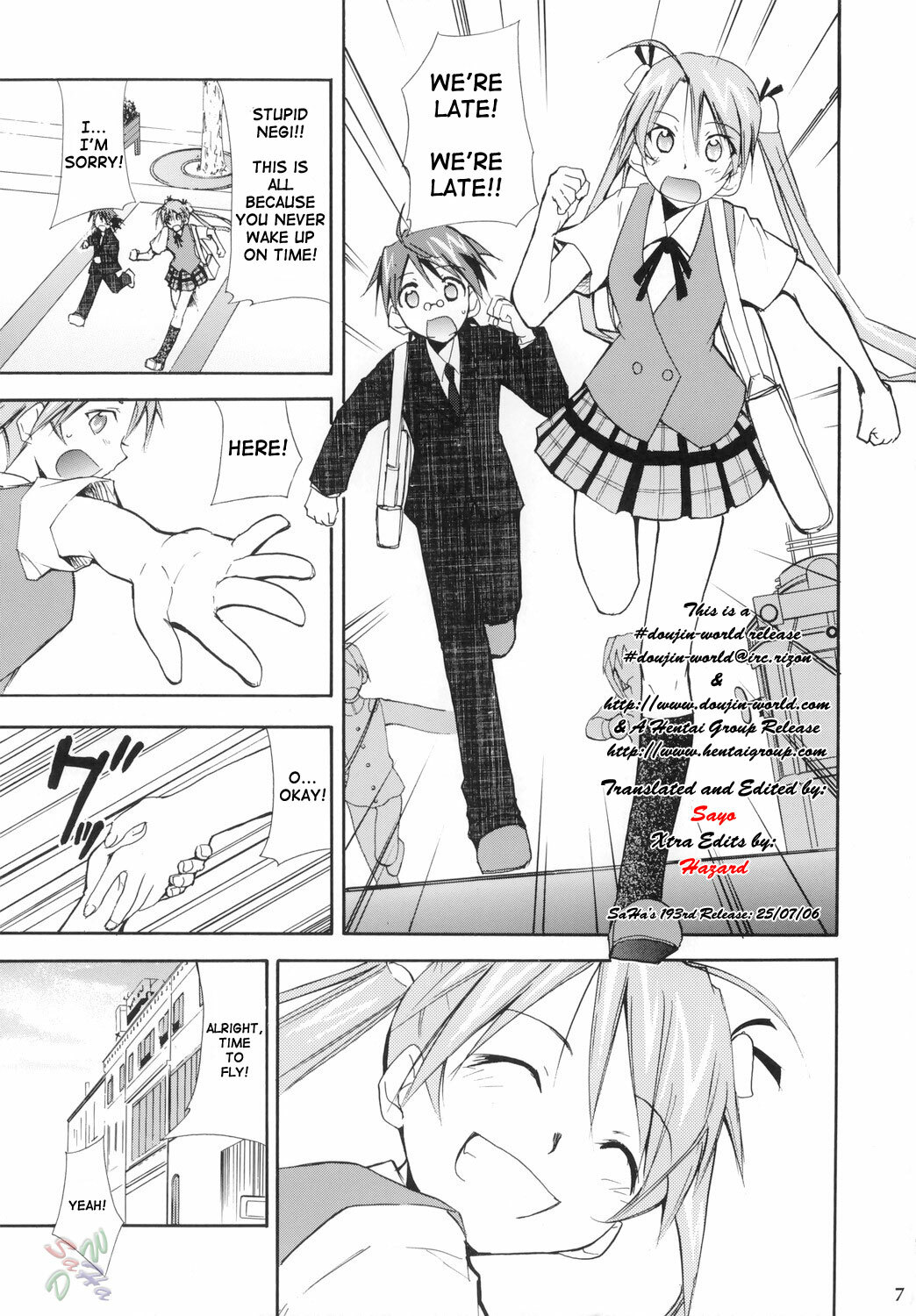 (Comic Castle 2006) [Studio Kimigabuchi (Kimimaru)] Negimaru! 4 (Mahou Sensei Negima!) [English] [SaHa] page 6 full