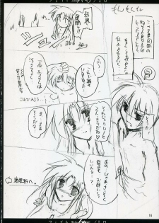 (C72) [Aruku Denpatou no Kai (Kimura Shuuichi)] Fate/ero (Mahou Shoujo Lyrical Nanoha) - page 15