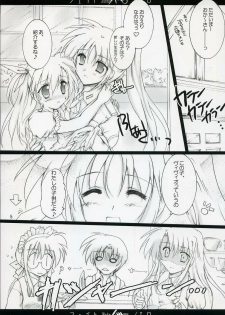 (C72) [Aruku Denpatou no Kai (Kimura Shuuichi)] Fate/ero (Mahou Shoujo Lyrical Nanoha) - page 4