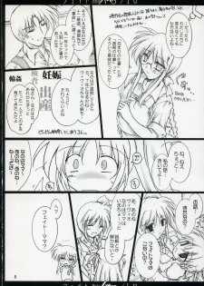 (C72) [Aruku Denpatou no Kai (Kimura Shuuichi)] Fate/ero (Mahou Shoujo Lyrical Nanoha) - page 7