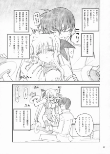 (C72) [Akai Marlboro (Aka Marl)] Ore ga Fate ni Love Lesson (Mahou Shoujo Lyrical Nanoha) - page 22