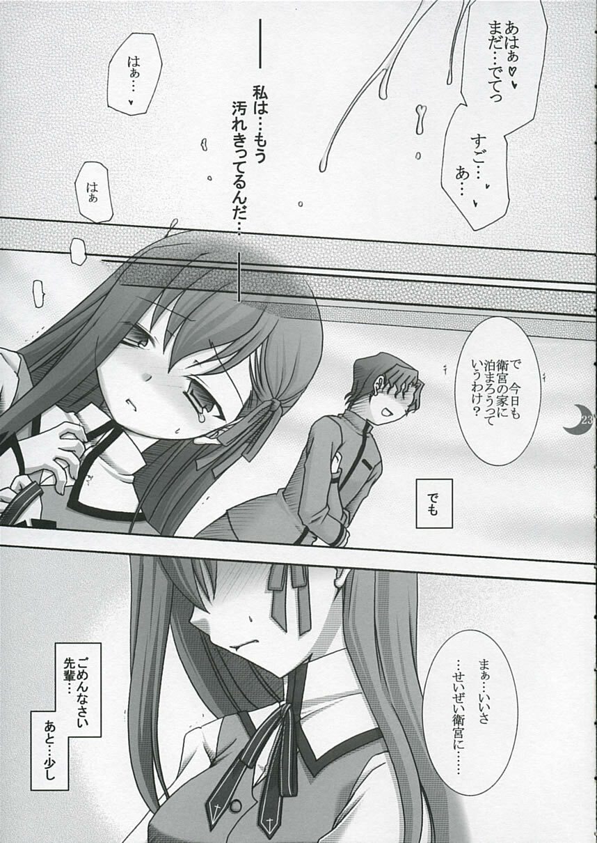 (C66) [IIWAKE-GAISYA (Shigemiya Kyouhei)] Hatsujou Toiki (Fate stay night) page 22 full