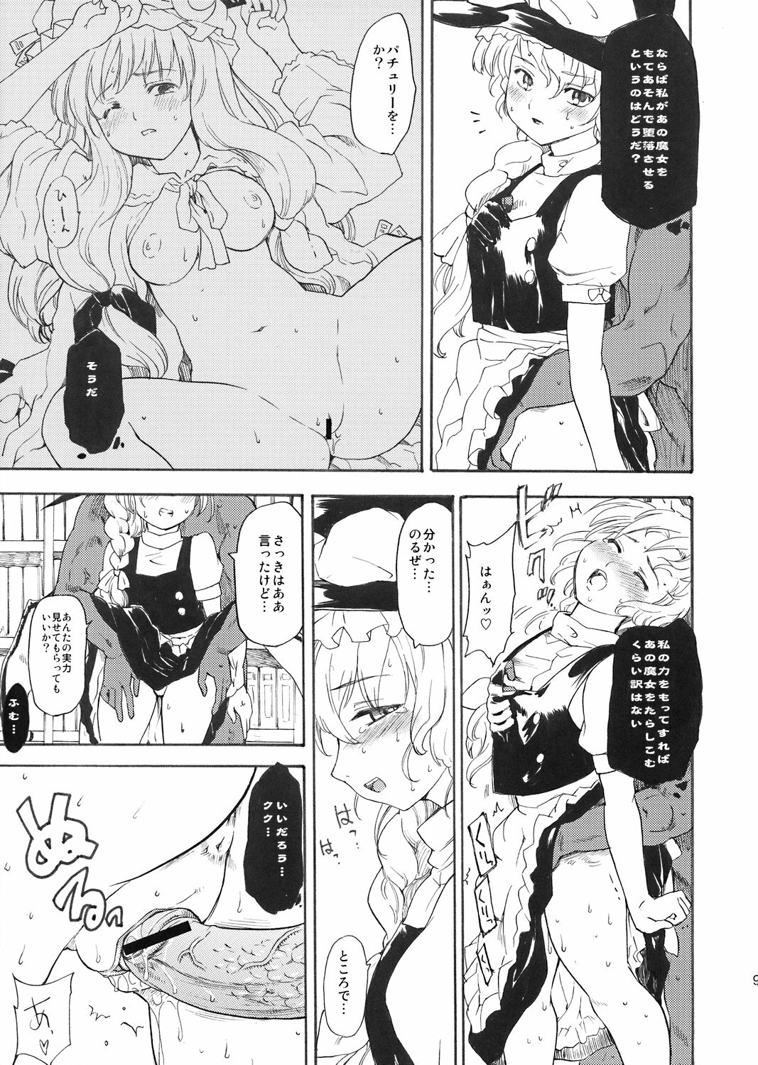 (C71) [Paranoia Cat (Fujiwara Shunichi)] Touhou Ukiyo Emaki - Patchouli Knowledge (Touhou Project) page 8 full