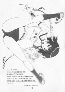 (SC33) [BANANAJAM (Hanzaki Jirou)] Aki no Yonaga ni Ohitotsu Ikaga? Na, Hon! Ryakushite... Yoruichi Hon (Bleach) - page 2