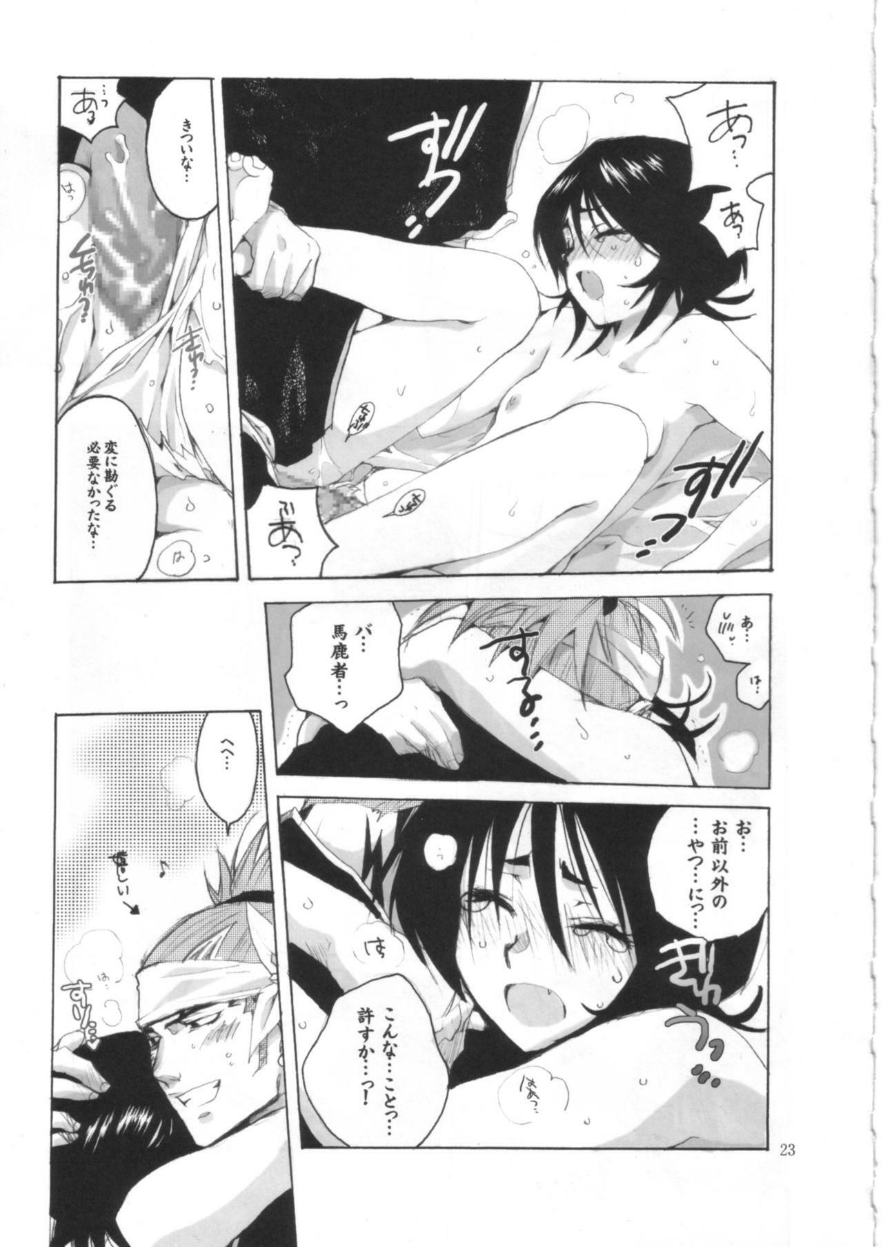 (C68) [Bakugeki Monkeys (Inugami Naoyuki)] Ijimeru? BOOK (Bleach, Ichigo 100%, Majin Tantei Nougami Neuro) page 22 full