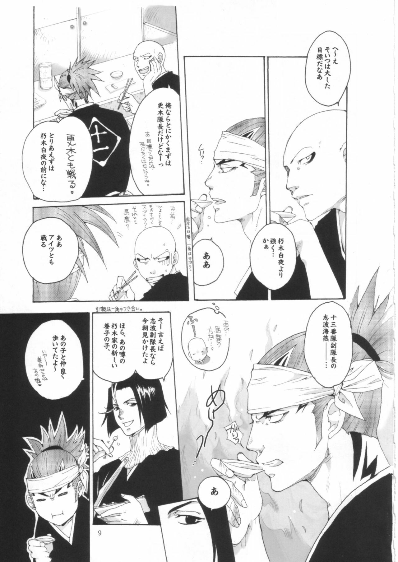 (C68) [Bakugeki Monkeys (Inugami Naoyuki)] Ijimeru? BOOK (Bleach, Ichigo 100%, Majin Tantei Nougami Neuro) page 8 full
