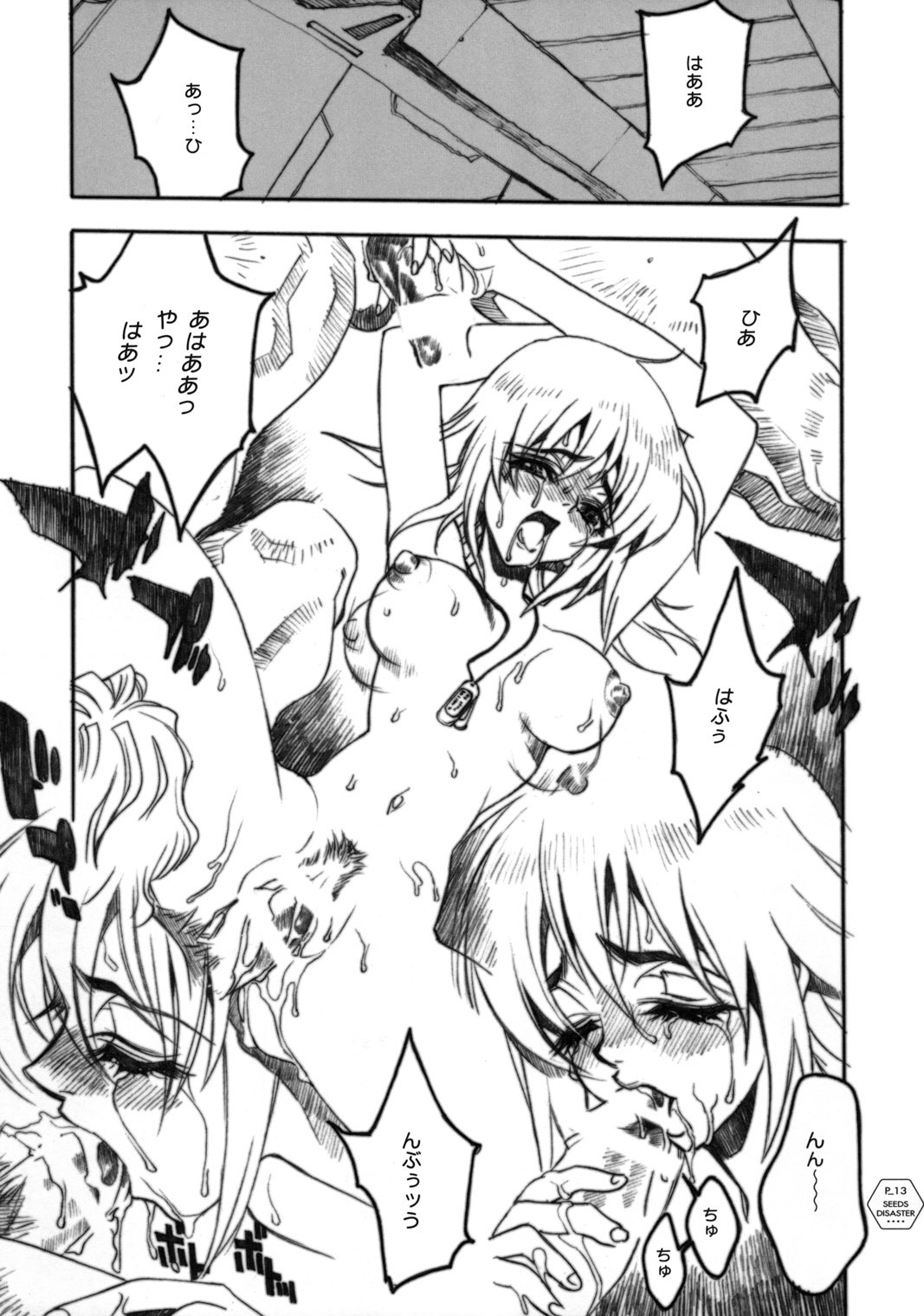 (C64) [Piggstar (Nagoya Shachihachi)] SEEDS OF DISASTER (Gundam SEED) page 12 full