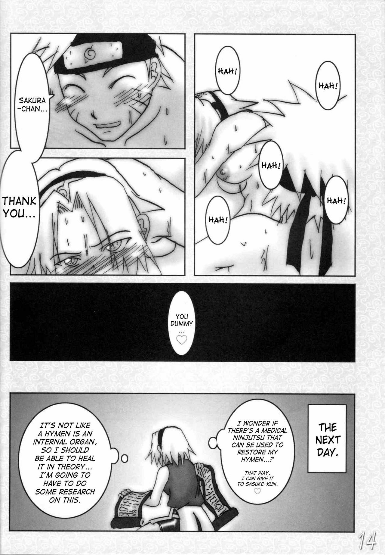 (ComiComi8) [HIGHWAY-SENMU (Saikoubi)] H-Sen Vol. 6.5 (Naruto) [English] [SaHa] page 13 full
