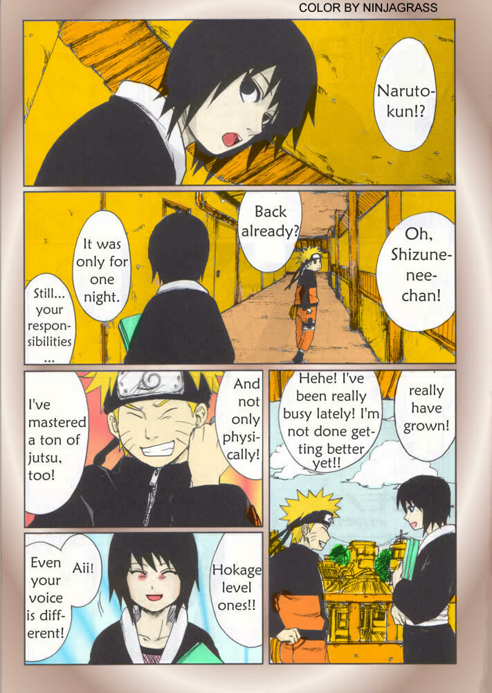 (SC29) [PETS (rin, kuro, may)] Nisemono (Naruto) [English] [persepolis130] [Colorized] page 2 full