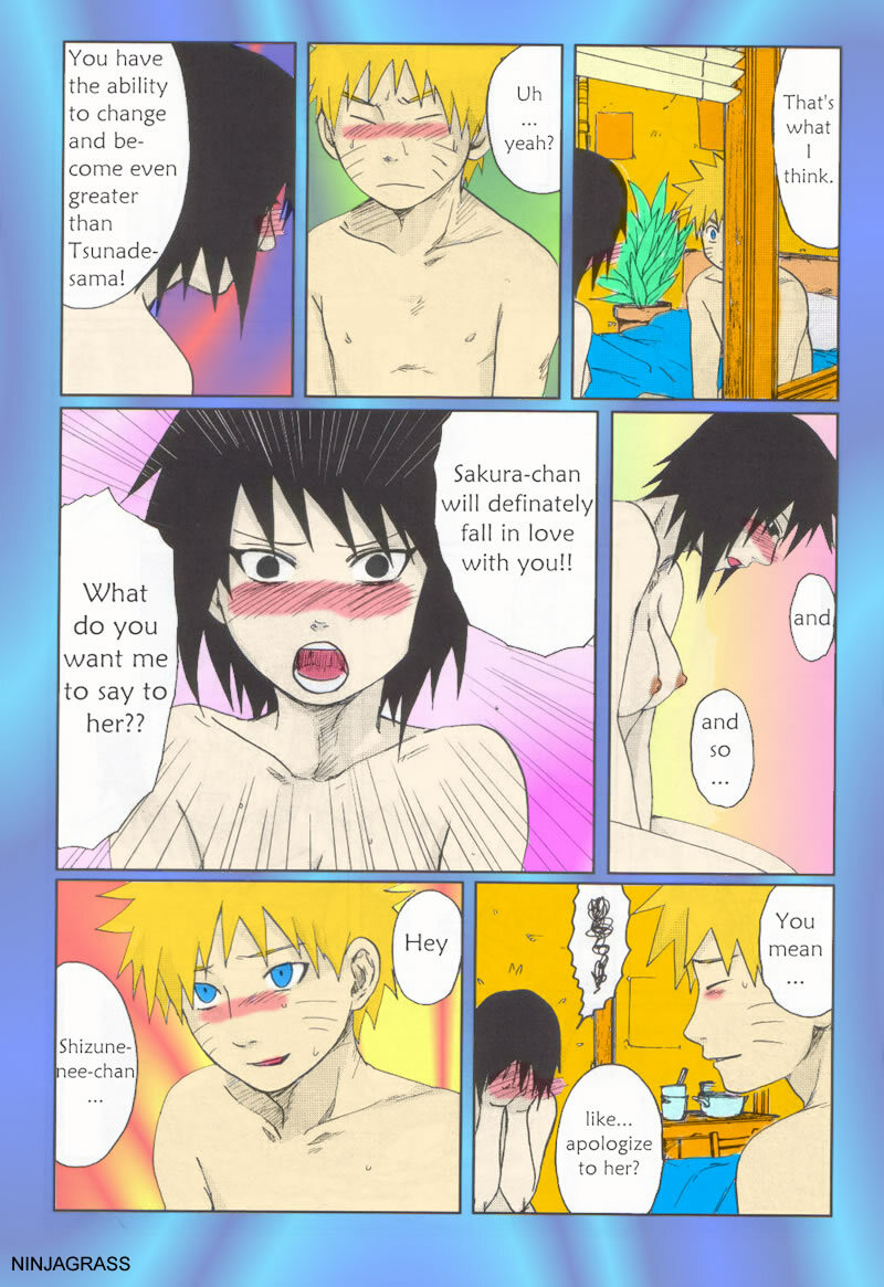 (SC29) [PETS (rin, kuro, may)] Nisemono (Naruto) [English] [persepolis130] [Colorized] page 28 full