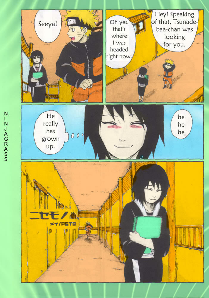 (SC29) [PETS (rin, kuro, may)] Nisemono (Naruto) [English] [persepolis130] [Colorized] page 3 full