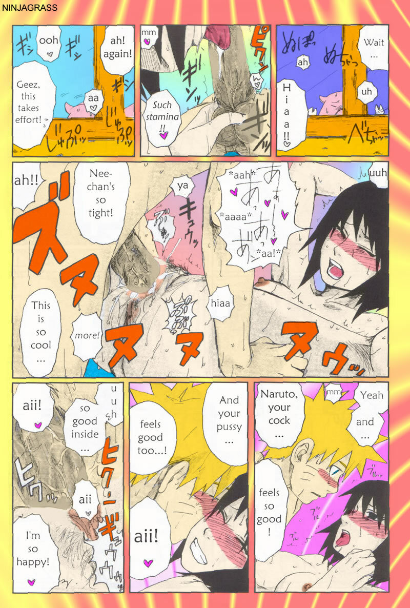 (SC29) [PETS (rin, kuro, may)] Nisemono (Naruto) [English] [persepolis130] [Colorized] page 32 full