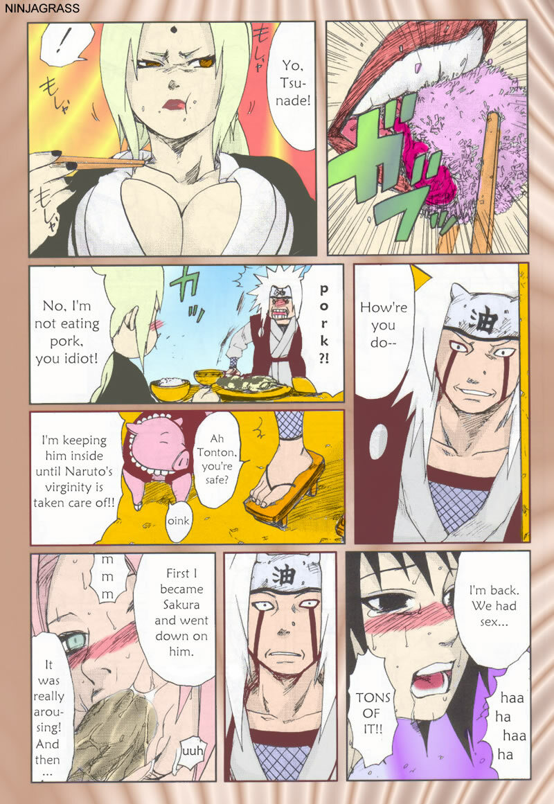 (SC29) [PETS (rin, kuro, may)] Nisemono (Naruto) [English] [persepolis130] [Colorized] page 37 full